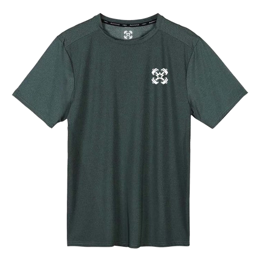 BADGED GYM SHIRT - GREEN